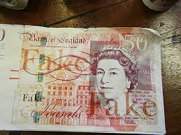 Fake 50 GBP