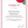 IELTS certificate